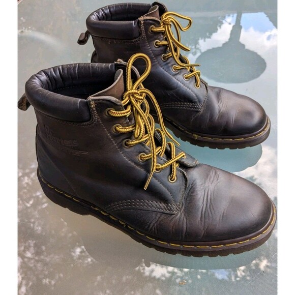 Vintage Dr. Martens 939 Ben Boot Made in England Brown Leather Mens 10 Gift - Picture 2 of 11